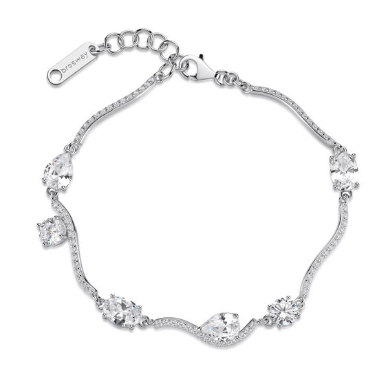 Bracciale Brosway Donna FANCY - INFINITE WHITE in Argento FIW183 - FIW183